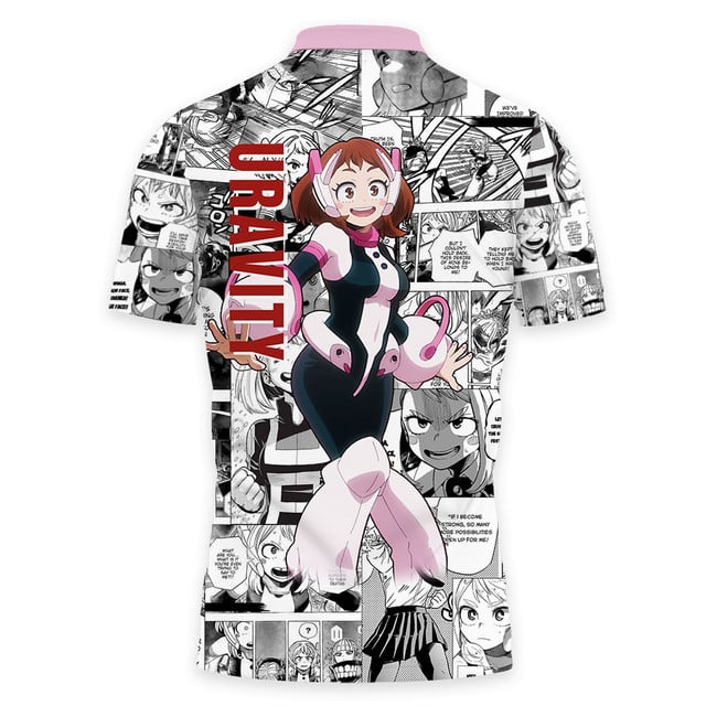 Uravity Polo Shirt Manga Style