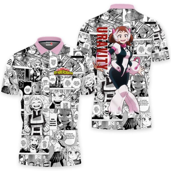 Uravity Polo Shirt Manga Style