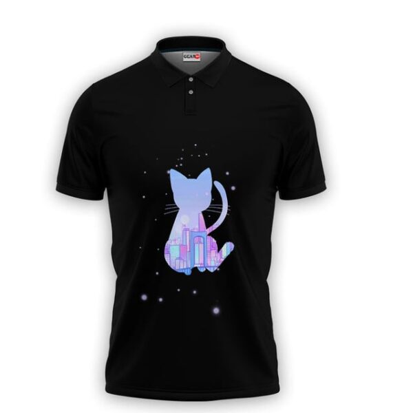 Luna Polo Shirt - Fan Drop