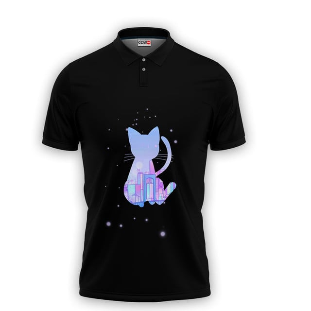 Luna Polo Shirt - Fan Drop