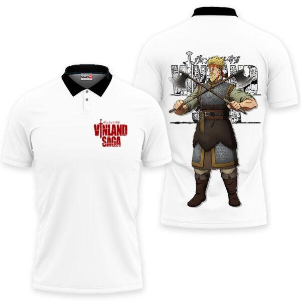 Thorkell Polo Shirt Vinland Saga Anime