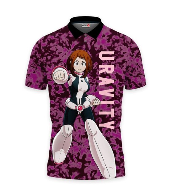 Ochako Uraraka Polo Shirt Design