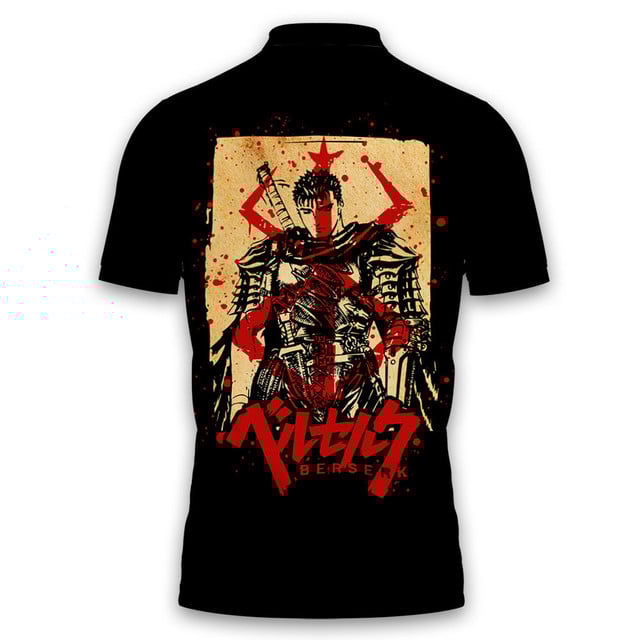 Guts Polo Shirt My Anime