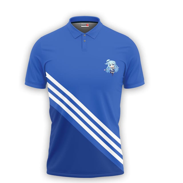 Aqua Polo Shirt Idea