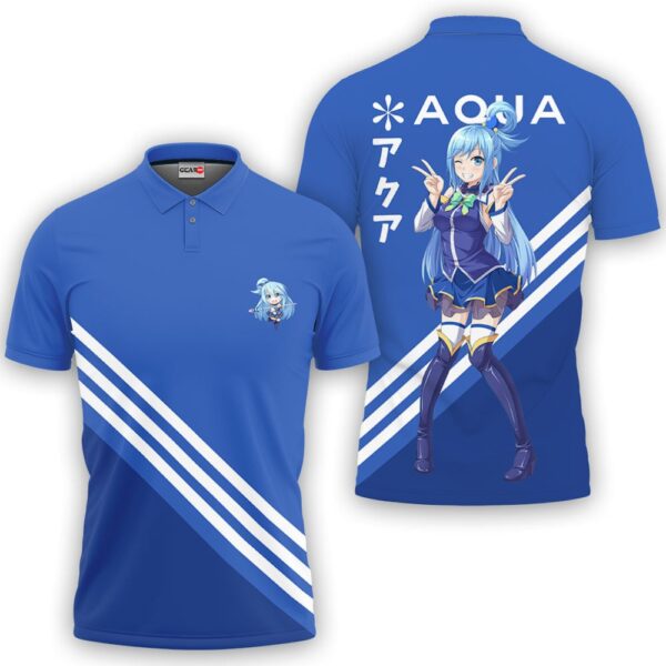 Aqua Polo Shirt Idea