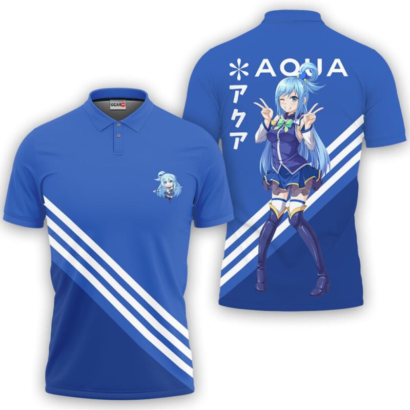 Aqua Polo Shirt Idea