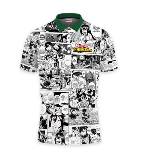 Froppy Polo Shirt Manga Style