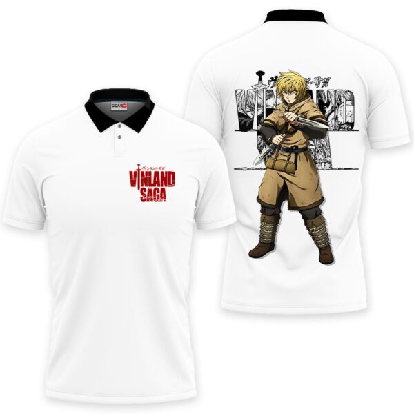 Thorfinn Polo Shirt Vinland Saga Anime