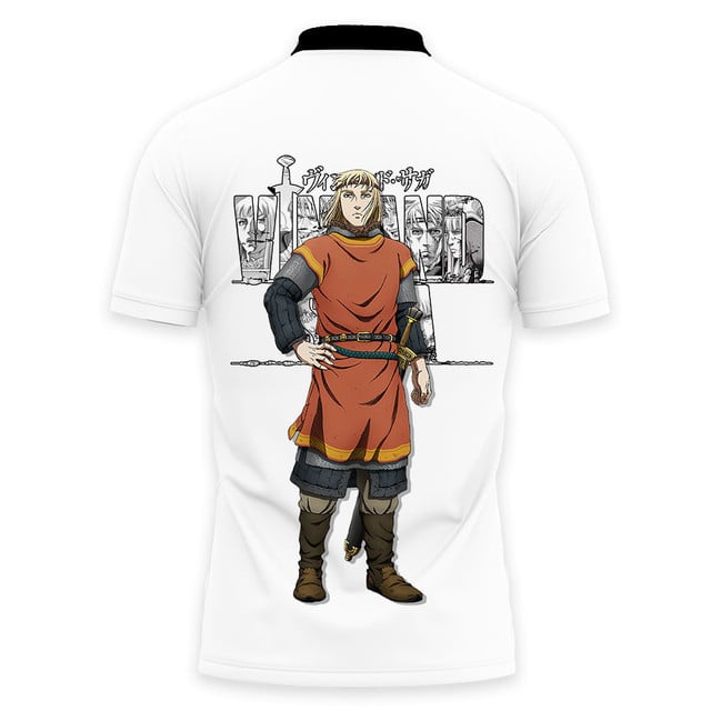 Canute Polo Shirt Vinland Saga Anime
