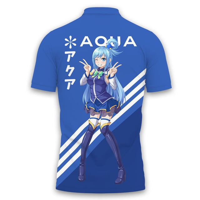Aqua Polo Shirt Idea