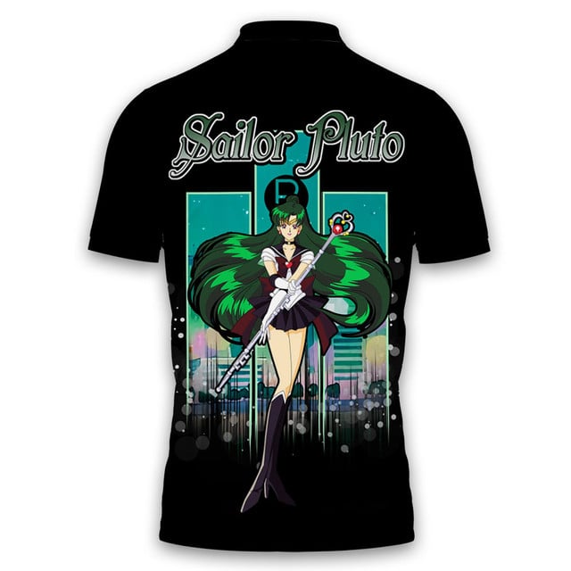 Sailor Pluto Polo Shirt