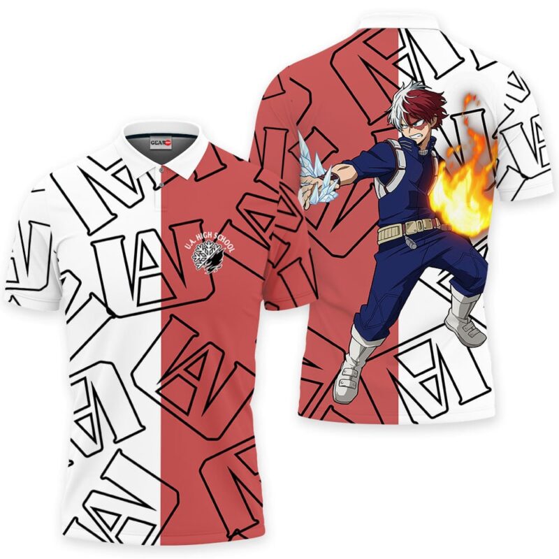 Shoto Todoroki Polo Shirt