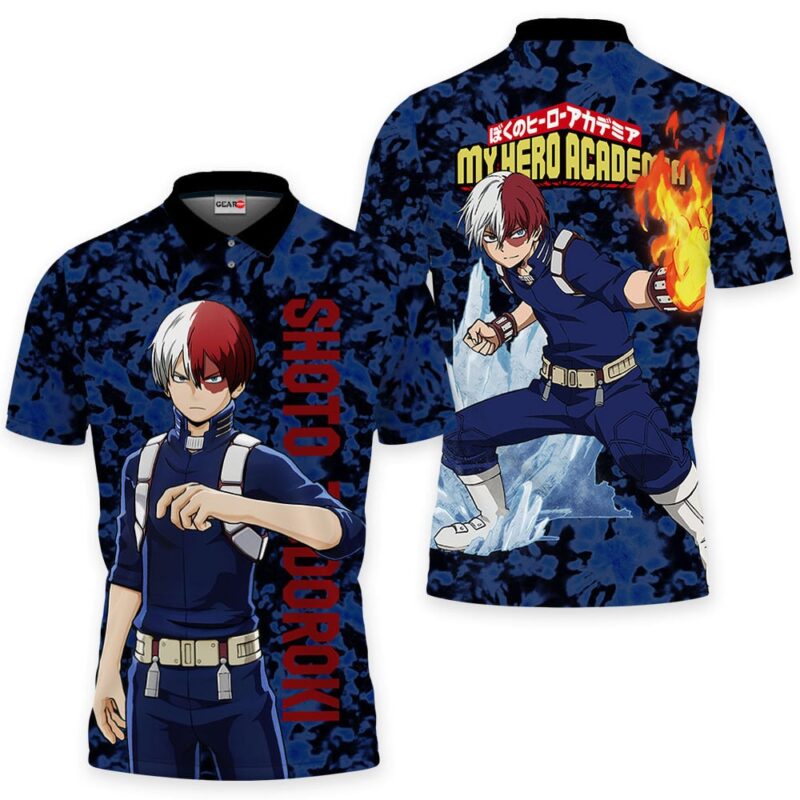 Shoto Todoroki Polo Shirt