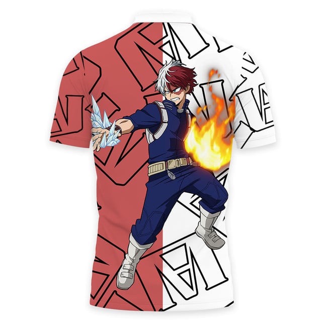 Shoto Todoroki Polo Shirt