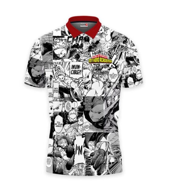 Lemillion Polo Shirt Manga Style