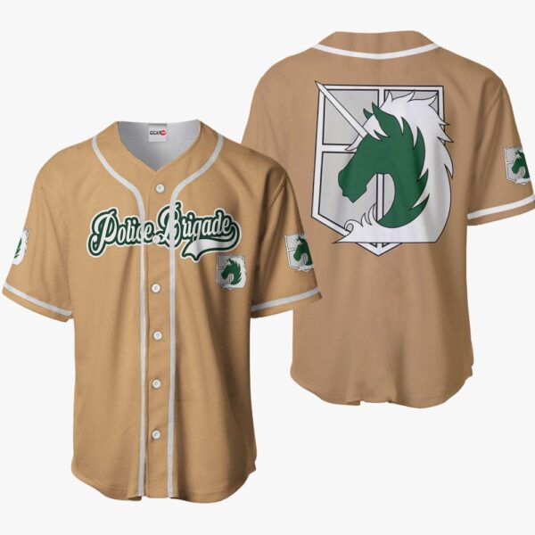 Military Police Brigade Baseball Jersey