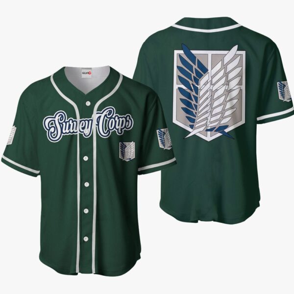 Survey Corps Baseball Jersey2