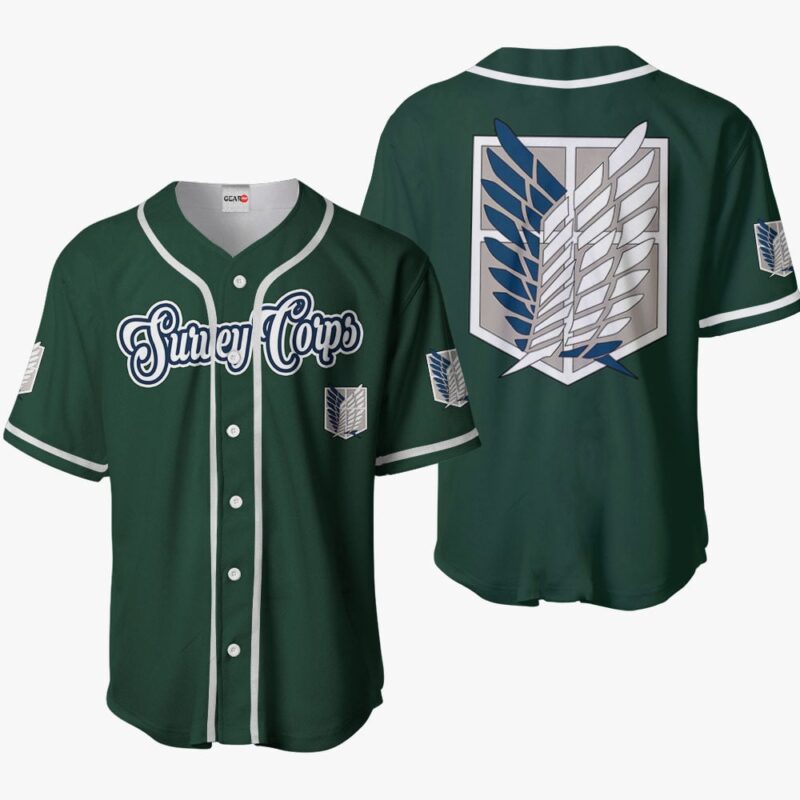 Survey Corps Baseball Jersey2