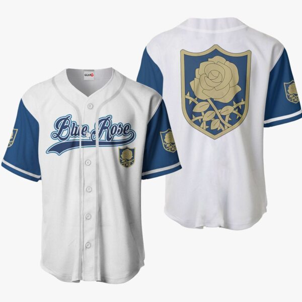 Blue Rose Baseball Jersey