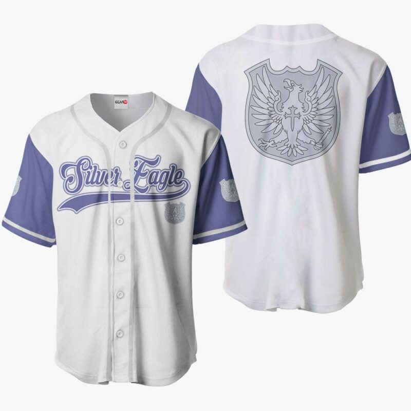 Silver Eagle Baseball Jersey
