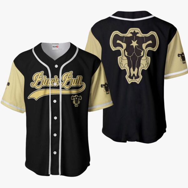 Black Bull Baseball Jersey