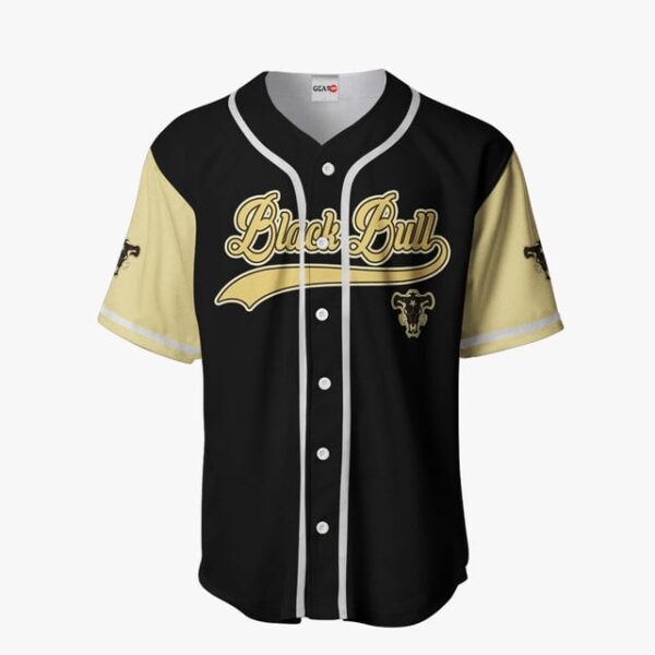 Black Bull Baseball Jersey