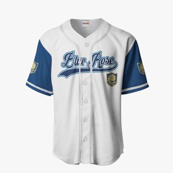 Blue Rose Baseball Jersey