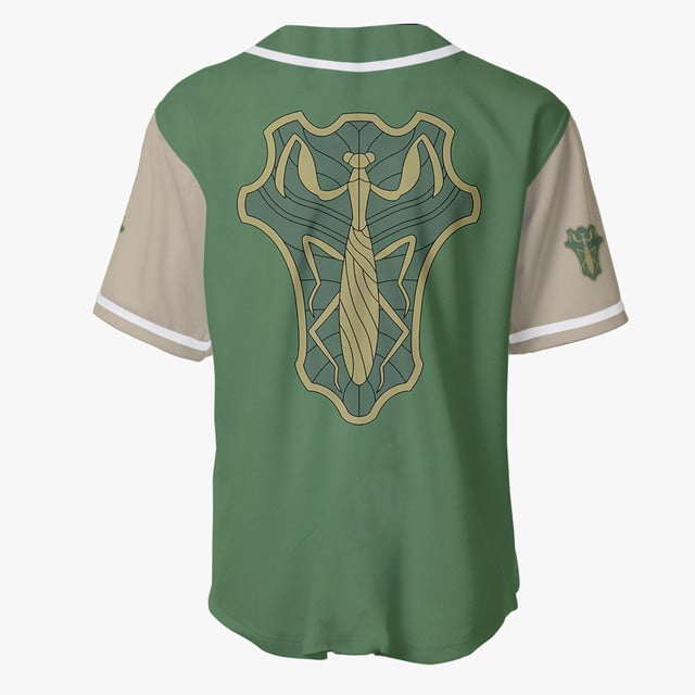 Green Mantis Baseball Jersey