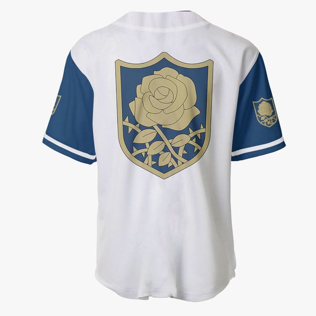 Blue Rose Baseball Jersey