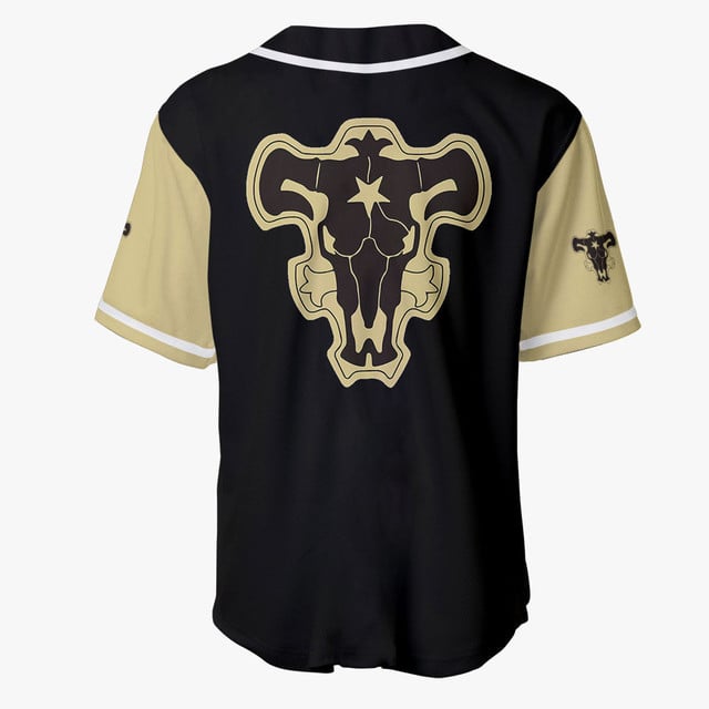 Black Bull Baseball Jersey