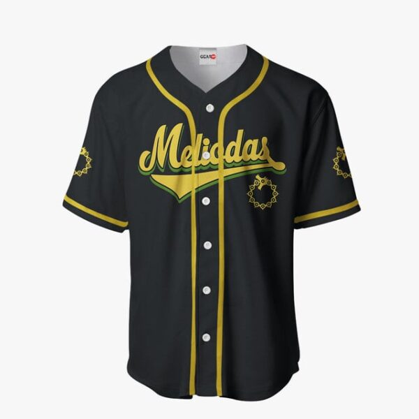 Meliodas Dragon's Sin of Wrath Baseball Jersey