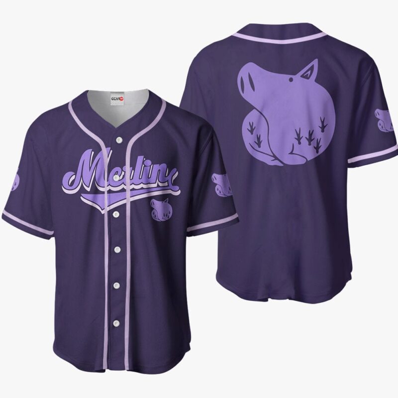 Merlin Boar's Sin of Gluttony Baseball Jersey