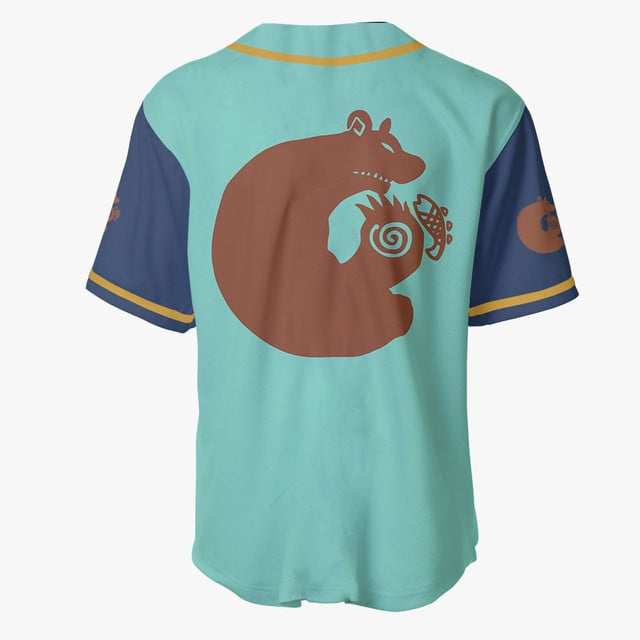 King Grizzly's Sin of Sloth Baseball Jersey