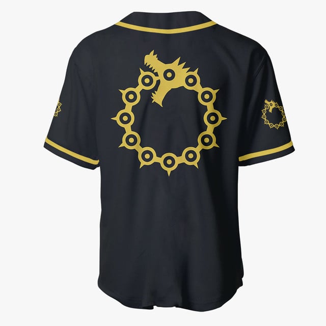 Meliodas Dragon's Sin of Wrath Baseball Jersey