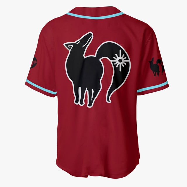 Ban Fox's Sin of Greed Baseball Jersey