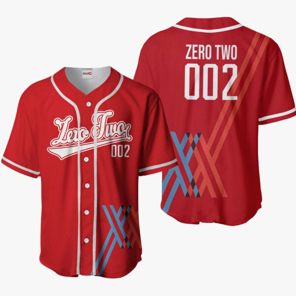 Zero Two Baseball Jersey