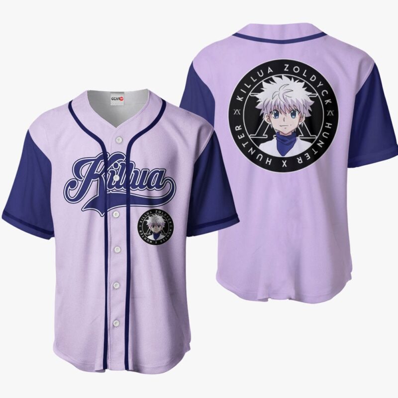 Killua Zoldyck Baseball Jersey