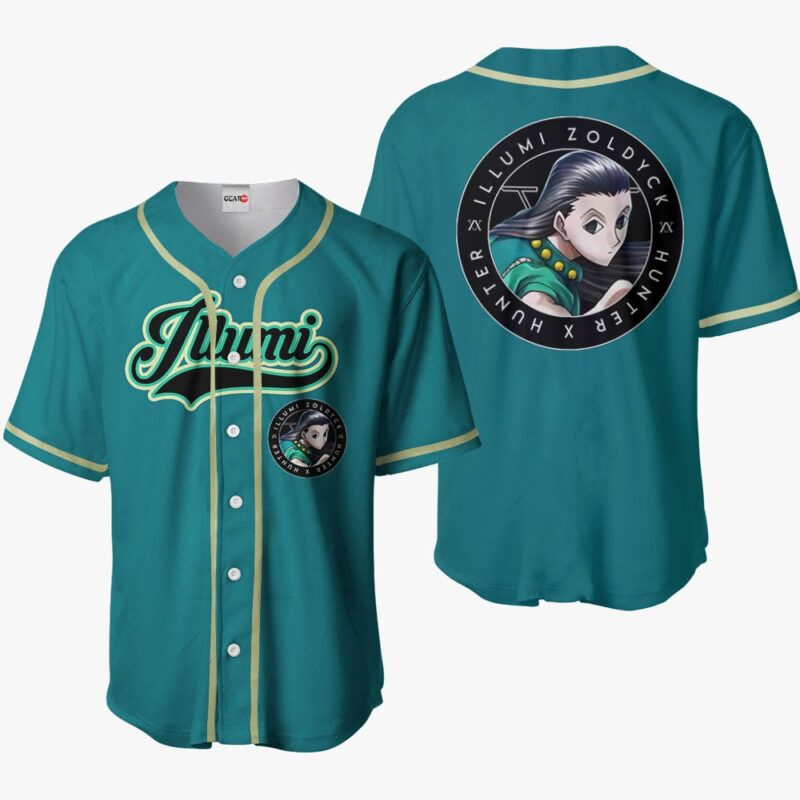 Illumi Zoldyck Baseball Jersey