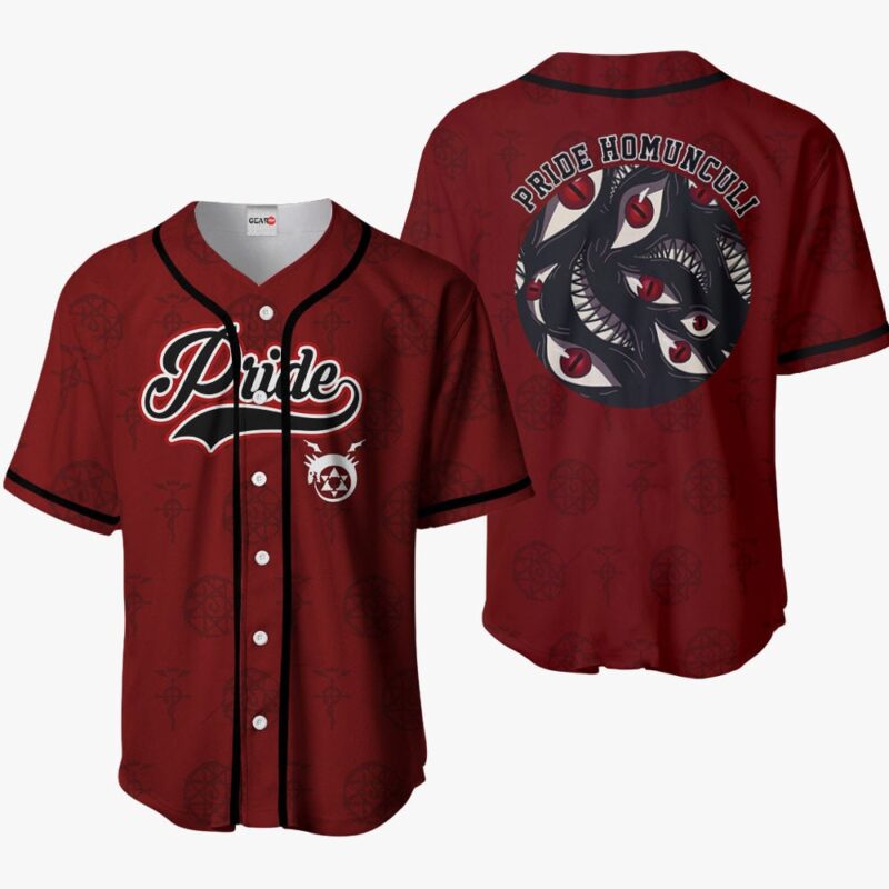 Pride Homunculus Baseball Jersey