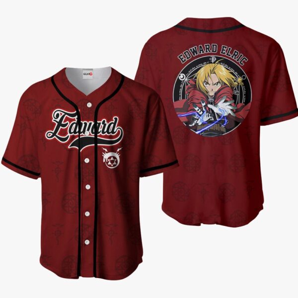 Edward Elric Baseball Jersey