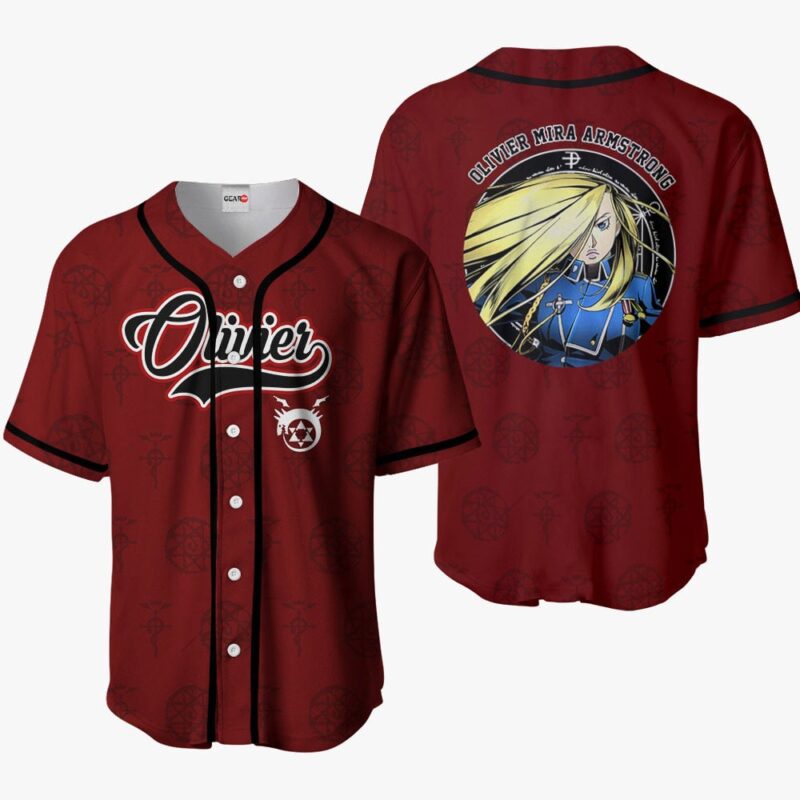 Olivier Mira Armstrong Baseball Jersey