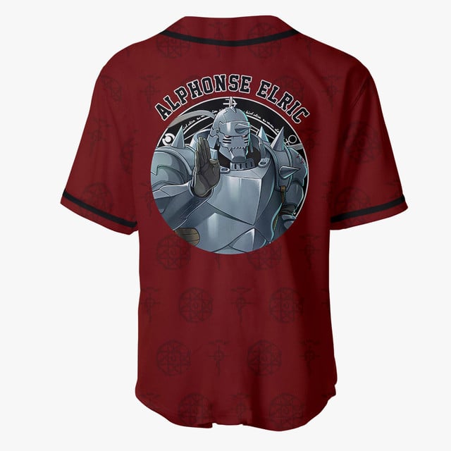 Alphonse Elric Baseball Jersey