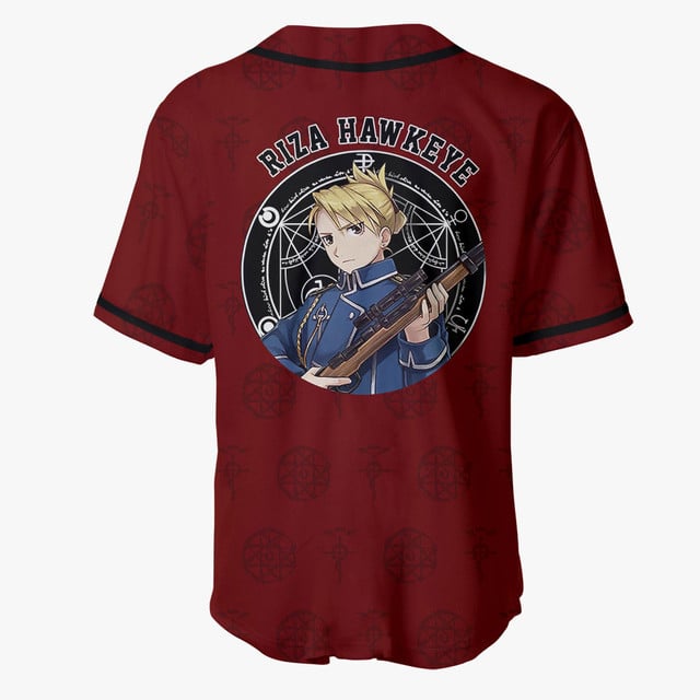 Riza Hawkeye Baseball Jersey