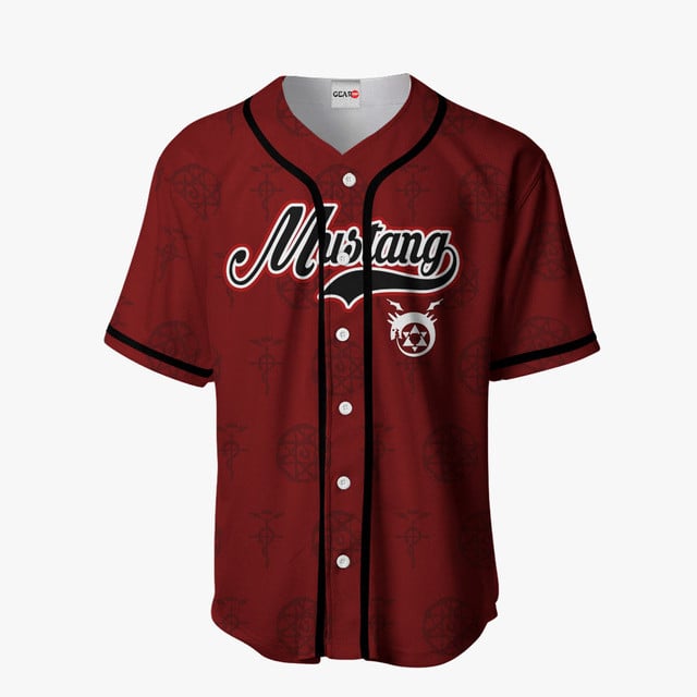 Roy Mustang Baseball Jersey
