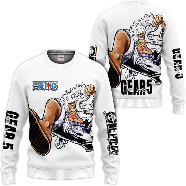 Monkey D. Luffy Gear 5th Premium Outerwear White