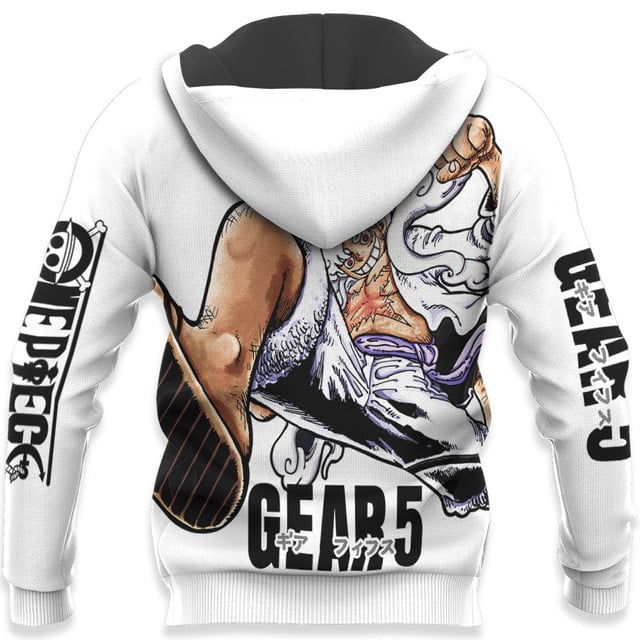 Monkey D. Luffy Gear 5th Premium Outerwear White