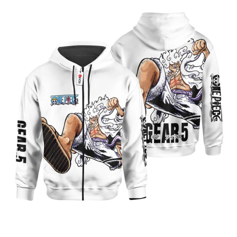 Monkey D. Luffy Gear 5th Premium Outerwear White