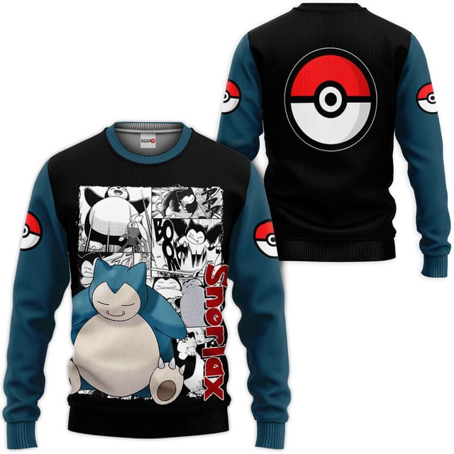 Snorlax Premium Outerwear Personalized Mix Manga