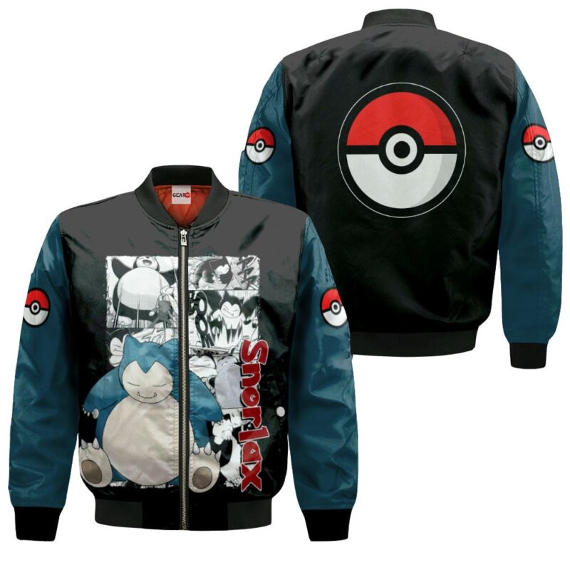Snorlax Premium Outerwear Personalized Mix Manga