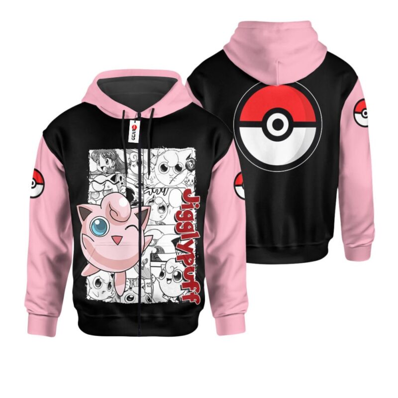Jigglypuff Premium Outerwear Personalized Mix Manga
